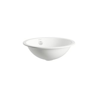 Laufen Laufen Form Lavabo &Agrave; Encastrer Par Le Bas, Rond, Sans Trou Pour