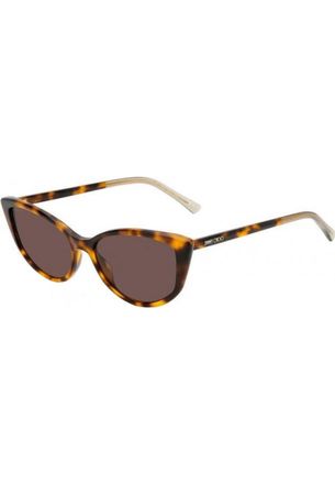 Jimmy Choo London Womens NADIAS-0086-70 NADIAS 56 0086 70 Nadia Sunglasses - Brown - One Size