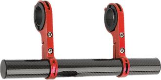 OEM Adecuado Para Extensores De Manillar De Bicicleta, Soportes Para Tel&eacute;fono De Fibra De Carbono Y Aleaci&oacute;n De Aluminio, Luces Rojas