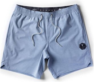 Vissla Mens Breakers Ecolastic Short In Blue