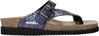 Mephisto Womens Classic Helen Sandal In Blue