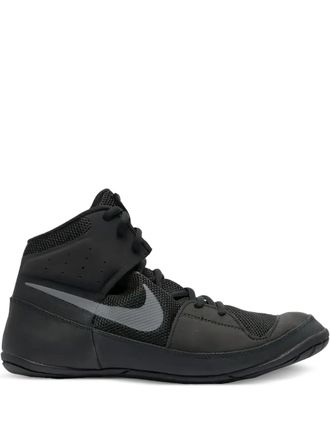 Nike Fury wrestling shoes - men - Rubber/Other Materials/Other Materials - 10.5 - Black