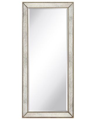 Empire Art Direct Champagne Bead Beveled Rectangle Wall Mirror