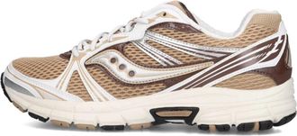 Saucony Grid Legacy - Dames - Fitnessschoenen - Beige - 40 EU - Leer - Fitness