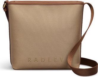 Radley London Medium Addison Lane Recycled Polyester Crossbody Bag in Silt at Nordstrom Rack