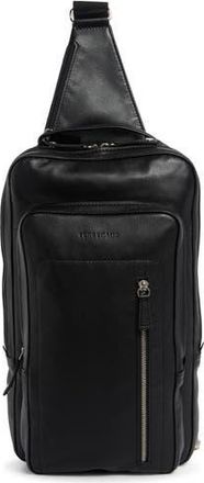 Longchamp Small Parisis Leather Sling Bag in Black at Nordstrom Rack