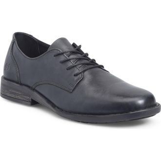 B&oslash;rn Ryker Plain Toe Derby in Black at Nordstrom, Size 9.5