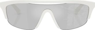 Burberry Stijlvolle zonnebril in blauwe tint - Heren - Zonnebrillen - Wit - 40 MM - Accessoires