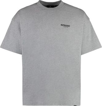 Represent Owners Club T-Shirt - Heren - T-shirts - Grijs - XL - Katoen - Tops