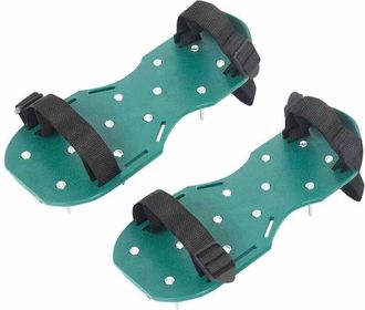 OEM Chaussures A&eacute;rateur Pelouse - Picots Acier 42 Mm - Pour A&eacute;ration Sol Jardin Cour - Lot De 2