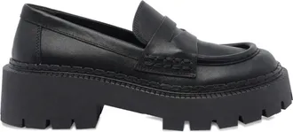 Vic Mati&eacute; Loafers met plateauzool - Zwart