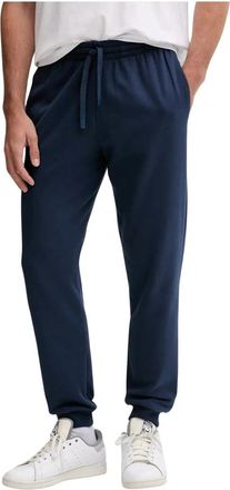 Rossignol Presset Pant - Heren - Trainingsbroeken - Blauw - XL - Katoen - Fitness