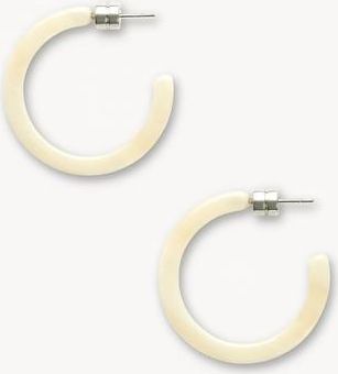 Machete Jewelry Mini Hoops in Alabaster at Nordstrom