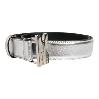 Moschino Belts, female, Gray, Size: ONE SIZE Gorgeous Belt