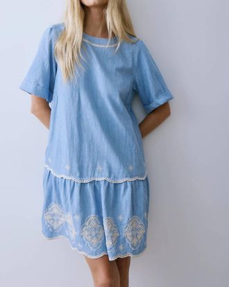 M&eacute;lissa Nepton Mavie Dress In Light Blue