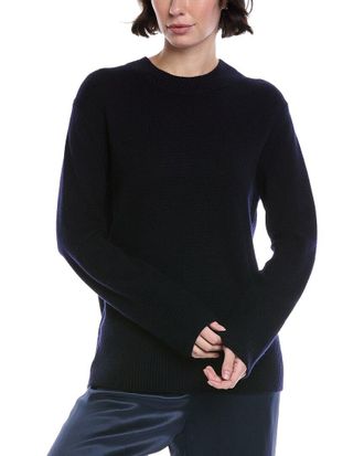 Vince Wool & Cashmere-Blend Crew Easy Sweater