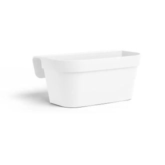 OEM Jardini&egrave;re+gancho - Garden Id Star - Blanco 50 X 21 Cm - Fijaci&oacute;n F&aacute;cil - Reserva De Agua - Reciclado Y 100% Reciclable