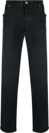 Dolce & Gabbana mid-rise skinny jeans - men - Cotton/Spandex/Elastane - 52 - Black