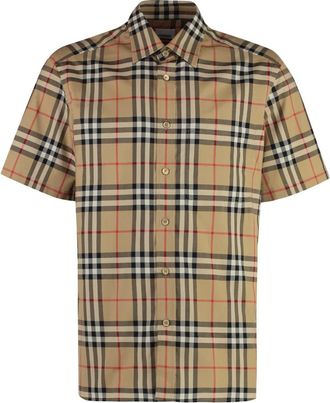Burberry Hombre, Camisas, Beige, Talla: XL