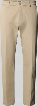 Drykorn Drykorn Regular Fit Stoffhose aus Baumwoll-Mix in Sand, Gr&ouml;&szlig;e 30/32