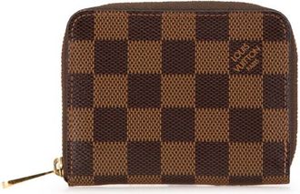 Louis Vuitton Brown Pvc Coin Purse/Coin Case (Pre-Owned)