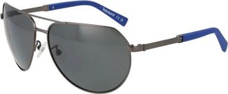 Timberland Klassieke Aviator Gepolariseerde Zonnebril - Heren - Zonnebrillen - Grijs - ONE Size - Accessoires