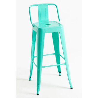 Regalos Miguel Regalos Miguel - Packs Taburetes Altos - Pack 4 Taburetes Torix Respaldo - Verde Menta
