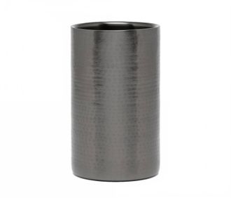 Blue Pheasant Amherst Dark Nickel Wine Chiller In Grey