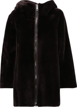 Suprema Shearling Coat - Dames - Parka Jassen - Bruin - XS - Jassen