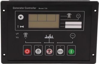 OEM Panel De Control De Arranque Autom&aacute;tico Del Generador Dse720, Controlador Electr&oacute;nico Del Generador Con Pantalla Lcd Deep Sea, Piezas Electr&oacute;nicas Del