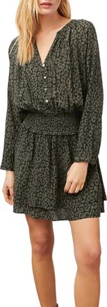 Rails Womens Jasmine Dress In Olive Batik Cheetah