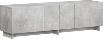 vidaXL Soporte De Tv 140 X 34,5 X 40 Cm Gris Hormig&oacute;n Vidaxl