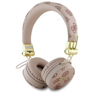 OEM Auriculares Supraaurales Bluetooth Guess Enc Gubh70eposmw, Color Marr&oacute;n/marr&oacute;n Con Dise&ntilde;o De Peon&iacute;a Y Forma Redonda