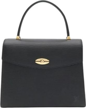 Louis Vuitton Pre-owned Malesherbes Epi Handbag - Dames - Vintage Handtas - Zwart - ONE Size - Leer - Vintage