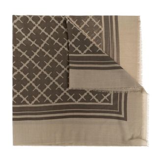 By Malene Birger Scarves, female, Green, Size: ONE SIZE Cornelis Wool Scarf