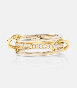Spinelli Kilcollin Anillo Sonny de oro de 18 ct con diamantes
