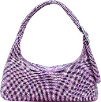 Benedetta Bruzziches Tassen, Dames, Paars, ONE Size, Satijn, Pina Bausch Bag