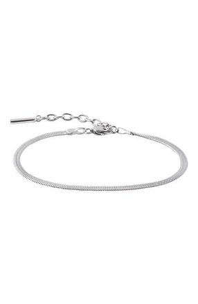 Alex and Ani Everyday Herringbone Chain Bracelet in Silver at Nordstrom