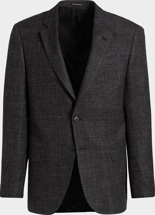 Emporio Armani Men & apos;s Virgin Wool-Blend Blazer