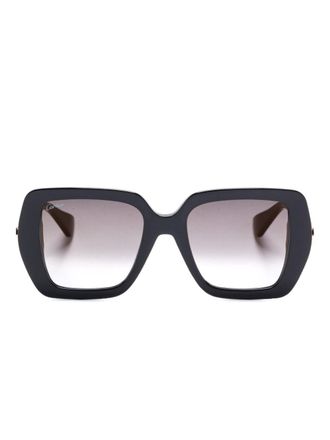 Cartier Occhiali da sole tondi C De Cartier - Nero