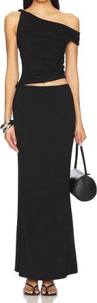 Superdown Calliope Skirt Set In Black