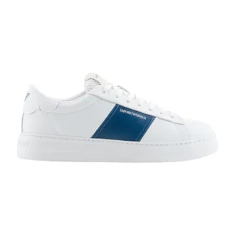 Emporio Armani Sneakers, male, White, Size: 11 US Low Top Sneakers