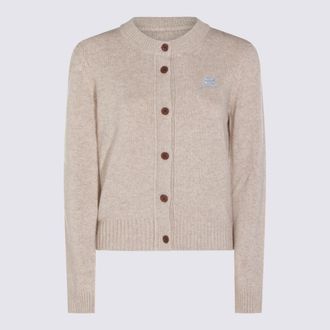 Ganni Sweaters Sand-Donna