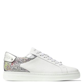 Jimmy Choo London Rome/F Leather Low-Top Sneakers