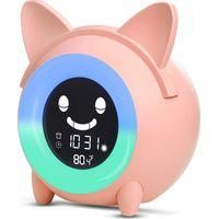 OEM Despertador Para Estudiantes: Alarma Para Dormir Y Despertar, Brillo Ajustable, Altavoz Integrado, Reloj Despertador Electr&oacute;nico Digital Creativo Con 