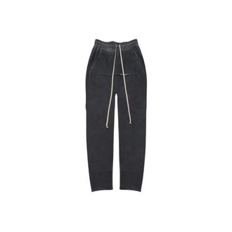 Rick Owens Ds02F6341 Rigd 139 Sweatpants - Dames - Broeken - Zwart - Maat: S