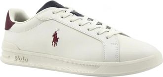 Ralph Lauren Sneakers - Heren - Sneakers - Wit - 45 EU - Leer - Schoenen
