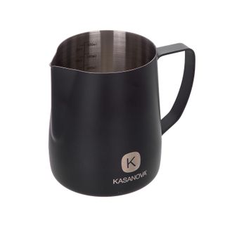 KASANOVA Bricco latte 600 ml acciaio inox nero
