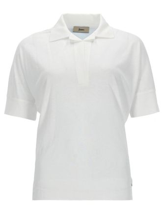 Herno Cotton Blend Polo Shirt