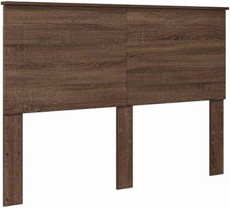 vidaXL Headboard with Headboard Brown Oak 150 cm Engineered Wood vidaXL
